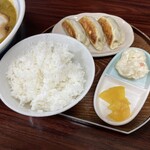 カレーらーめん じぇんとる麺 - ランチセット