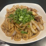 Teppanyaki Okamura - 【大人気】ホルモン焼きうどん850円《NEW》