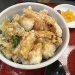 名物げそ天丼と自家製うどん お多福 - 