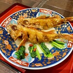 湯宿 だいいち - だいいちさんのスペシャリテ「めんめの和風あんかけ」