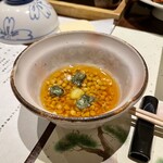 湯宿 だいいち - 中標津産そばの実のおひたし