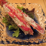 旬鮮彩鮨　豊のはなれ - タラバガニ