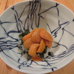 旬鮮彩鮨　豊のはなれ - 昆布森雲丹散らし