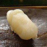 弥助鮨 - 生蛸は岩塩で