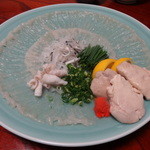 ふぐ料理竹馬 - ふぐ刺し2人前（コース）