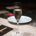 鉄板焼き 七里ガ浜 - Cremant D'Alsace Brut