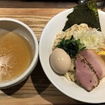 鴨出汁中華蕎麦 麺屋yoshiki - まぜそばつけ麺(塩)