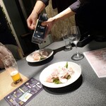 海鮮 イタリアンバル ルチアーノ - たっぷりすりすりしてね！(*´∀｀*)ﾎﾟｯ