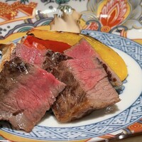 北海道炉端焼き 篝 - 白老牛のヒレ肉炭火焼き