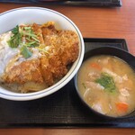 Katsuya - カツ丼（梅）＋豚汁（小）