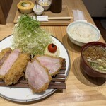 とんかつ ばんぶー - 特選リブロースかつ2300円