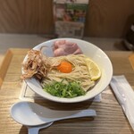 中華そば おにぎり 番い - TKM(タマゴかけ麺) 850円