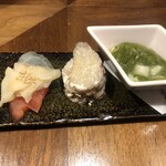 Hinaka - 前菜3種