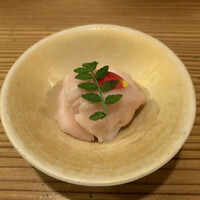 炭火焼鳥 木鶏 - 冷製ささみ山葵