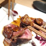 海鮮 イタリアンバル ルチアーノ - いつもとはお肉の厚さが違います〰️‼️