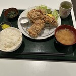 神戸サウナ&スパ - 鶏唐揚定食　980円