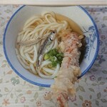 232167415 - うどん(小)と、ちくわ天