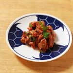 雞胗韓式腌鱈魚內臟