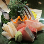 貴馳走坊 あ・うん - お刺身盛り合わせ2人前アップ