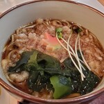 Soba Dokoro Miyoshiya - 温たぬき蕎麦