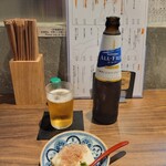 めし屋エビス - お通しの自家製豆腐