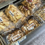 手造り かき餅 こうの - 料理写真:かき餅久助袋。3袋毎に1,080円になるので、まとめ買いがお得。