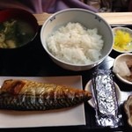 たか丸食堂 - 塩鯖定食