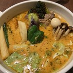 SOUP CURRY KING - ラム野菜カリー　アップ