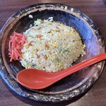 支那そば元祖 - 炒飯ヽ(´o｀

オイリーでしっとり。


コレはまぁ美味しい。


