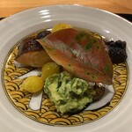 料理屋 みや﨑 - ビワマスの味噌焼き