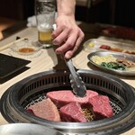 야키니쿠 하나비 메이에키점 - 극선 스테이크 통구이