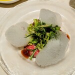 Restaurant L’Esprit De Chevalier - わさび風味の“泡”