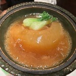 中国飯店 - 特選姿ふかひれの土鍋醤油煮込み