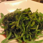 中国家常菜 燕郷房 - 青菜をオイスターソースで炒めたやつ。←正式名称わかりません。