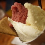 バール エ ターヴォラ カルダ ラ・ジョストラ - ラクリマクリスティ、ミルク、キャラメル