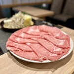 Shabushabu Nihon Ryouri Kisoji - 和牛特選霜降り肉
