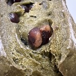 空と麦と - 抹茶大納言　のアップ