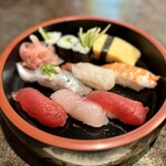 しほう田 - にぎり鮨ランチ … ¥1,300円（税込）