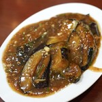 台湾料理 光春 - 茄子の辛子煮