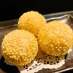 Sesame dumplings 390 yen