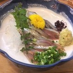 鳥長 - いわしの刺身