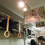 キハ - 【2013年12月】2階のつり革