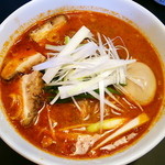 ら～めん　晴々 - 担々麺 + 味玉