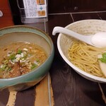 札幌つけ麺 札幌ラーメン 風来堂 - 濃厚味噌つけ麺　味玉トッピング