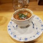 カジュアルフレンチBar 7FUKU - オニオングラタンスープ