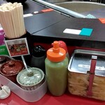 ラーメン 杉田家 - 卓上味変調味料