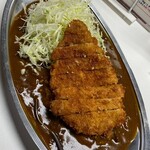 カレーのチャンピオン  - Lカツカレー ジャンボ(ソースなし)