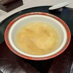 横浜なだ万 - 豆乳寄せ　生姜バージョン(楓)