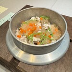 横浜なだ万 - 鯛と冬野菜の釜炊きごはん（楓）