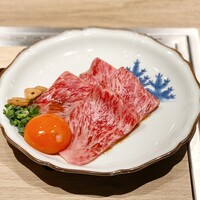 和牛料理 一石三鳥 - サーロインユッケ